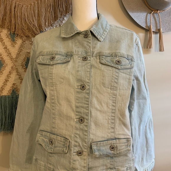 Chico's Jackets & Blazers - Chico’s Jean jacket size 1 EUC
